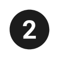 Ícone de número 2