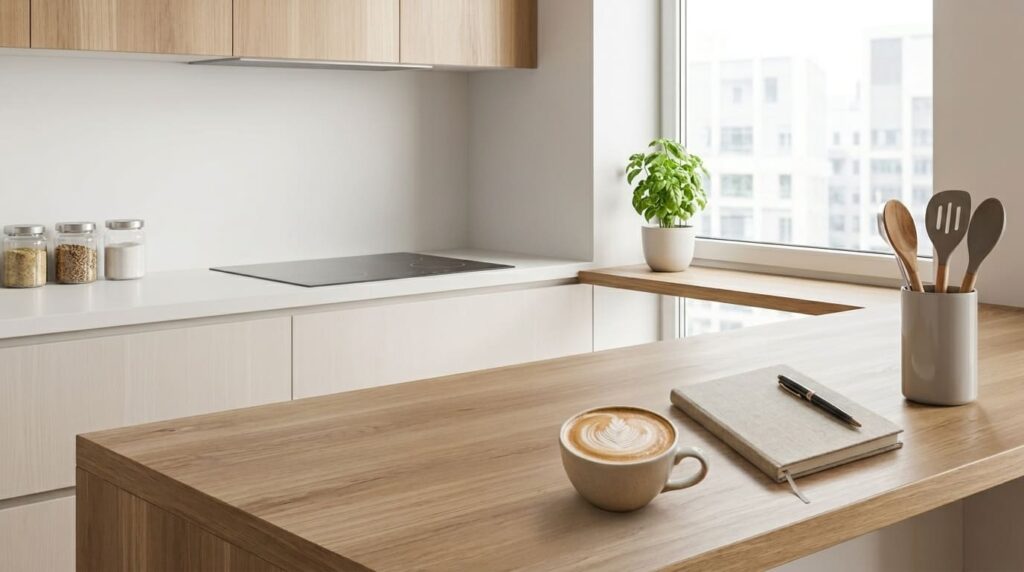 Guia Essencial: Como Organizar a Casa para um Lar Funcional e Leve cozinha organizada sandiasshop