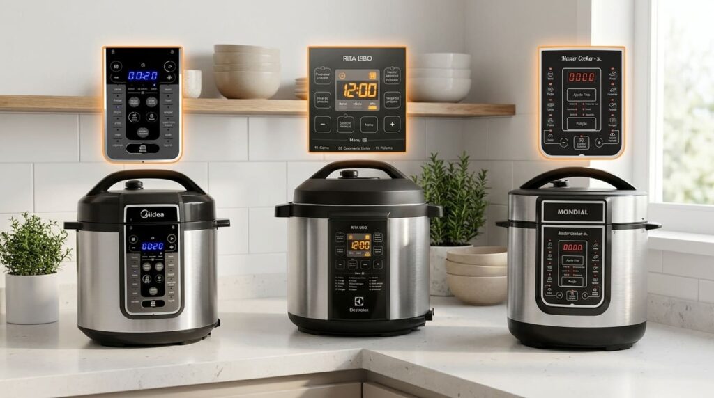Guia Completo da Panela Elétrica panelas elétricas cozinha organizada sandiasshop
