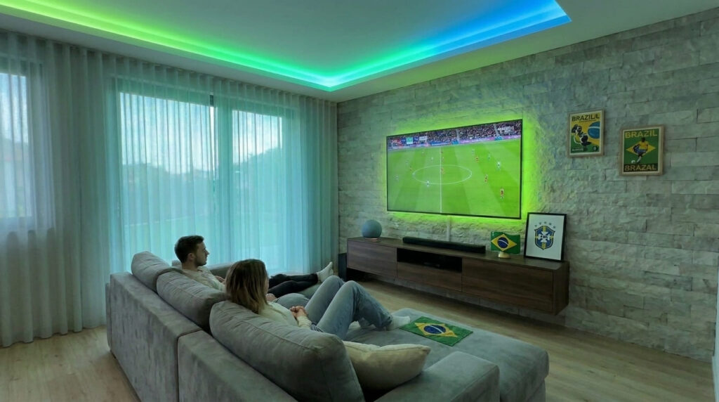 TV custo‑benefício para assistir à Copa do Mundo 2026 em casa