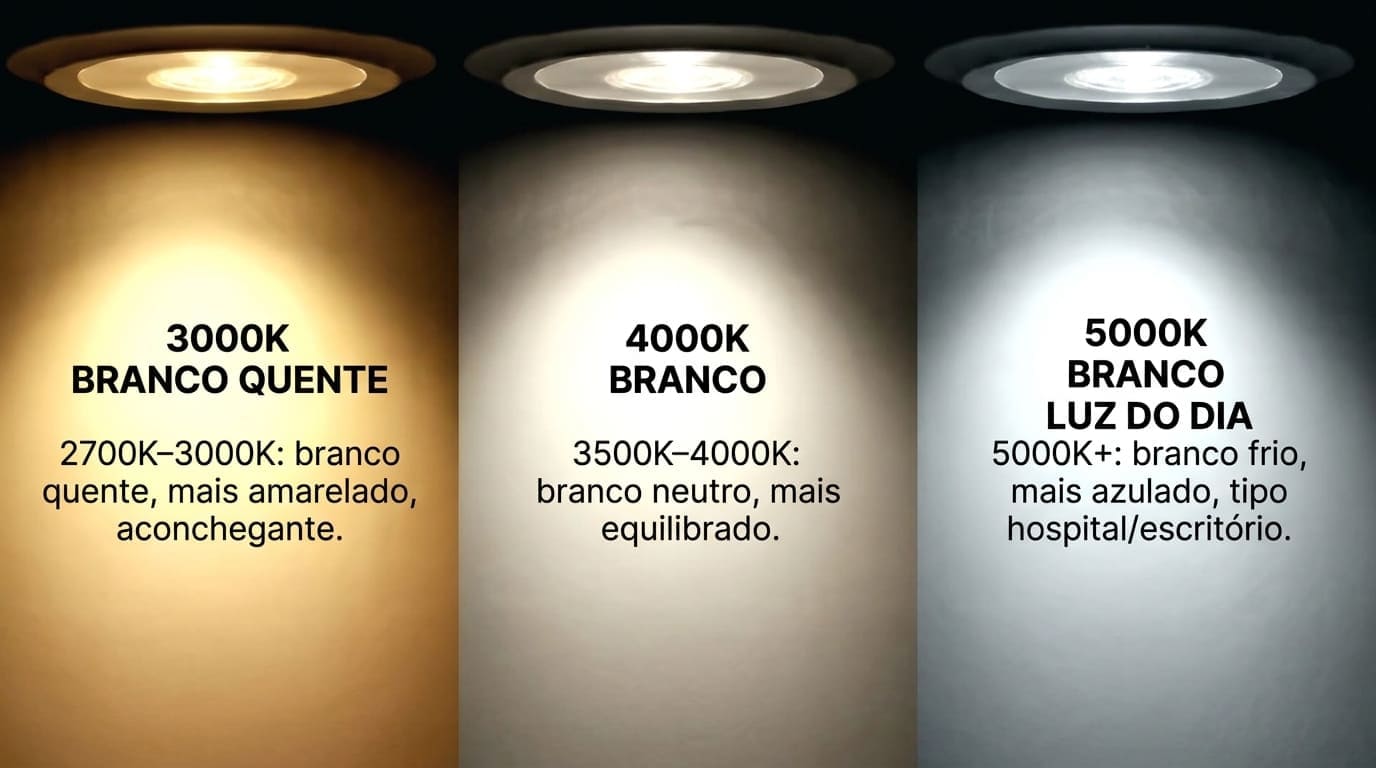 Banheiro pequeno com iluminação estratégica: luz geral, de tarefa e de ambiente integradas